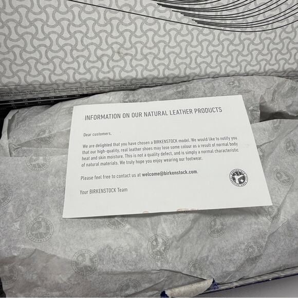 NIB • Birkenstock Arizona Oiled Leather Size:40 L9/M7 Normal Width - Picture 7 of 8